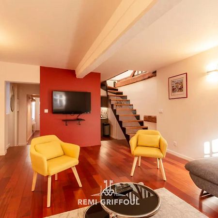 Le Reve D'Alice Charming Duplex 80 M 4 People Heart Of Honfleur Lägenhet Exteriör bild