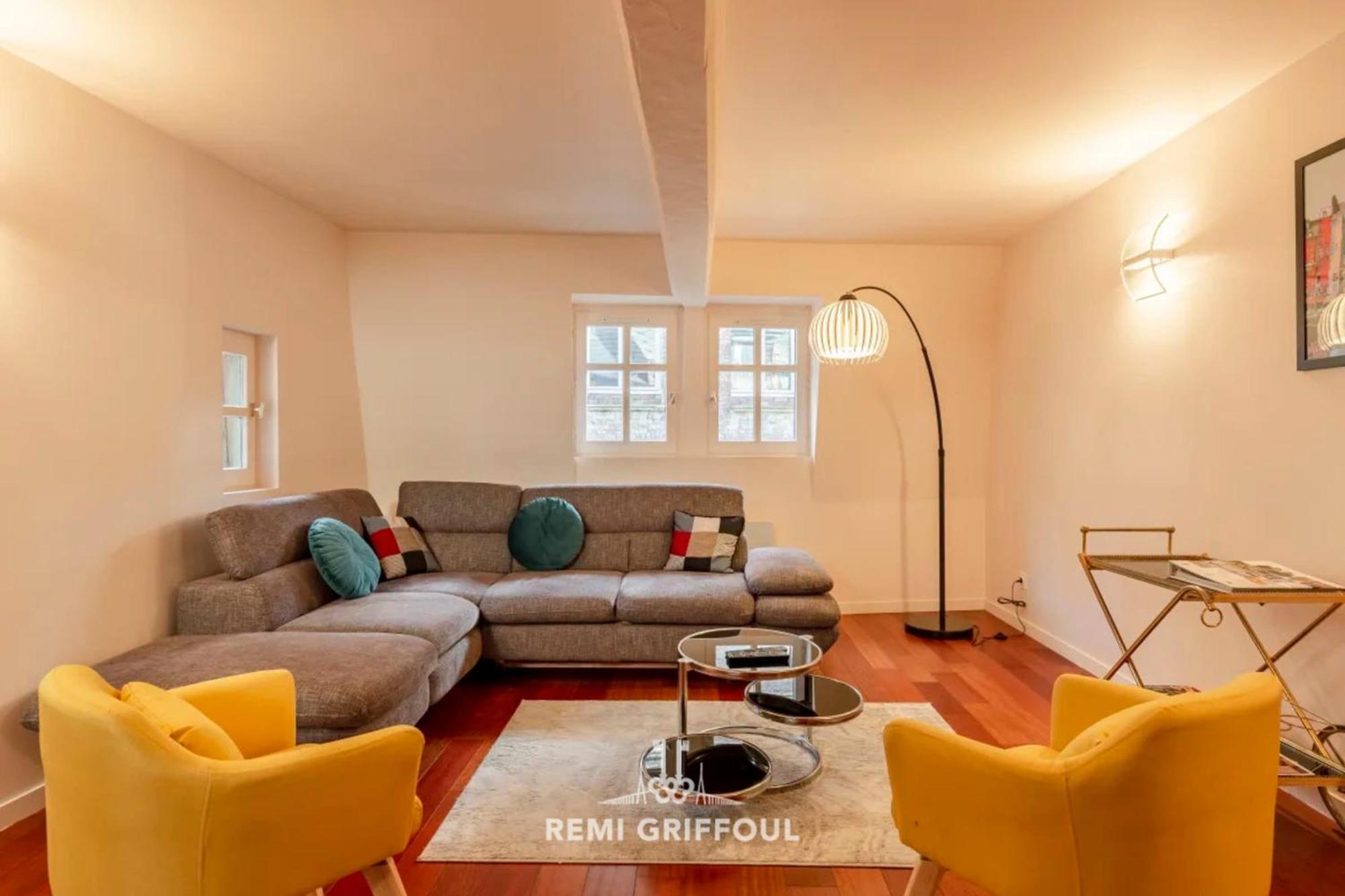 Le Reve D'Alice Charming Duplex 80 M 4 People Heart Of Honfleur Lägenhet Exteriör bild